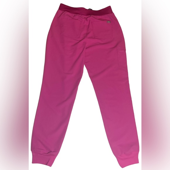 Sold!💗💜FIGS Zamora Jogger Scrub Pants Limited-Electric Orchid Large-Tall EUC - Picture 10 of 15